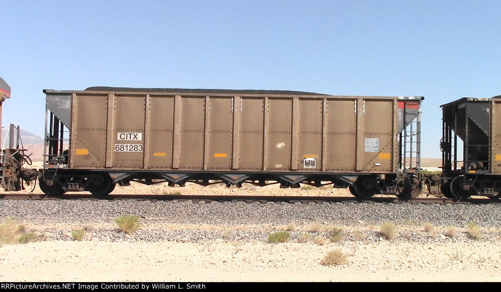 WB Unit Loaded Hooper Frt at Erie NV W-Pshr -8